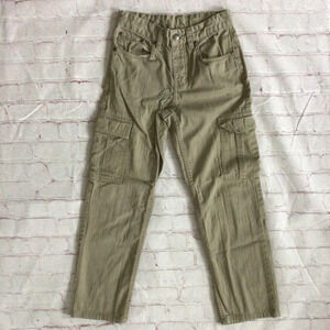 Canyon River Blues Khaki Cotton Cargo Pants - Size 10